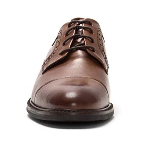 Cole Haan Grand OS Buckland Cap Toe Oxford Shoes British Tan Mens 9 Fast Ship - Picture 2 of 11